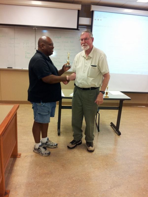 Humorous Speech: First Place (many congratulations to you, Clyde!)