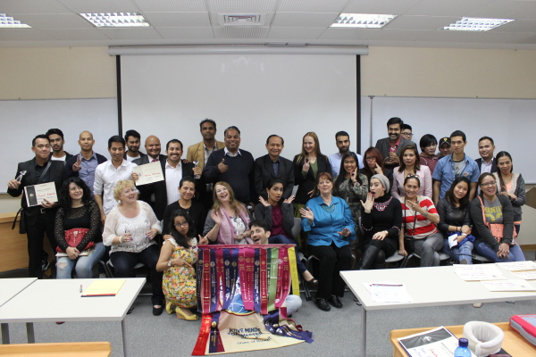 Round 1 - Active Minds Annual Contests: Table Topics & Humorous Speeches Feb.6, 2015