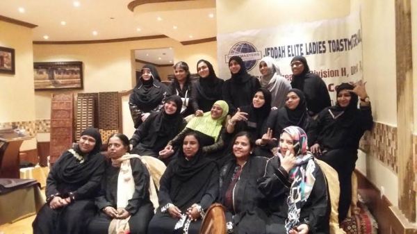 Elite Ladies at the club's first anniversary party!