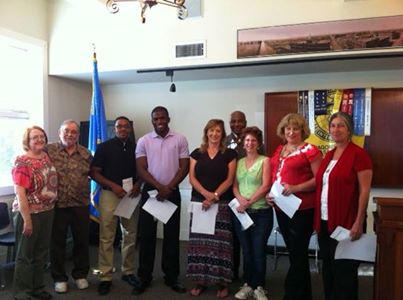 New Member Inductions 2014