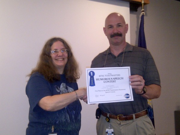 Humorous Speech Contest Winner