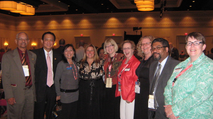 District 64 with International President John Lau